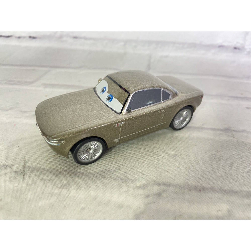 Disney Pixar Cars Tomica C-46 Sterling Die-Cast Pullback Car Toy Racecar Mattel